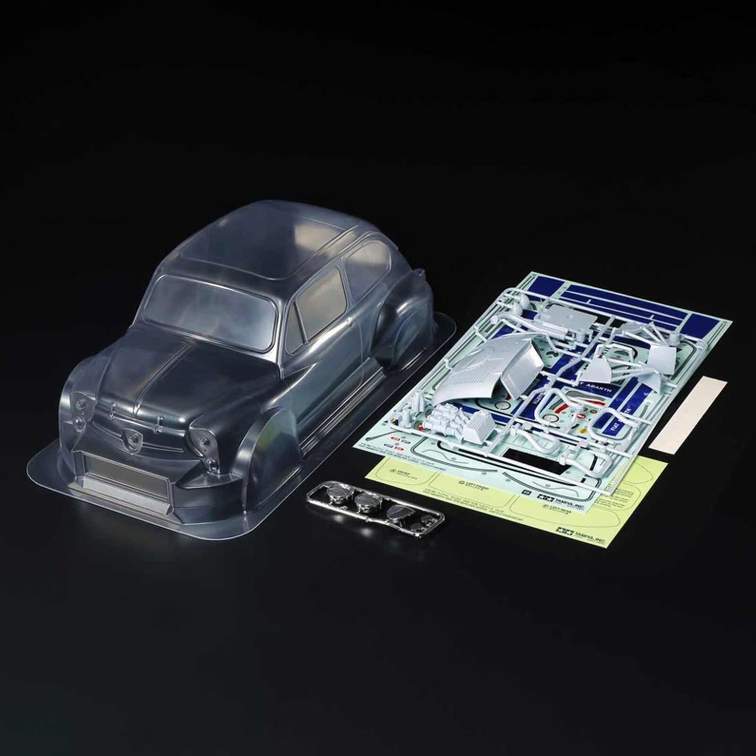 Tamiya 1/10 Scale RC Fiat Abarth 1000 TCR Berlina Corse Body Parts Set