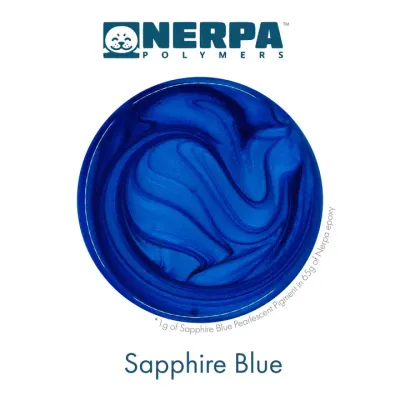 Nerpa Pearlescent Color Pigments Sapphire Blue 10g