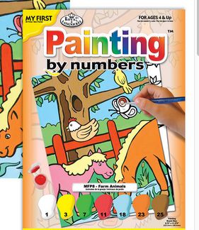 Royal &amp; Langnickel Paint By Number - My First: Farm Animals