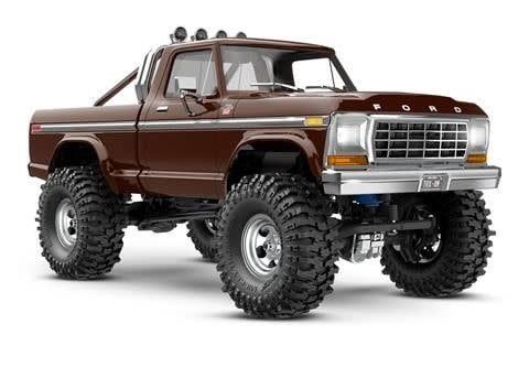 Traxxas 1/18 TRX-4M High Trail 79 F150 Truck 1/18-Scale 4WD Electric Truck with TQ 2.4GHz Radio System - Brown