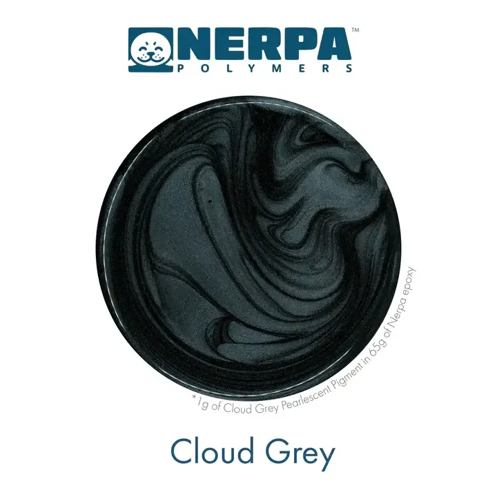 Nerpa Pearlescent Color Pigments Cloud Grey 10g Nerpa Pearlescent Color Pigments Cloud Grey 10g