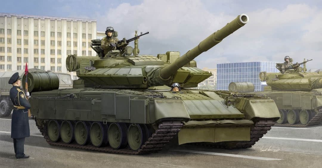 Trumpeter 1/35 Russian T 80BVM MBT(Marine Corps)
