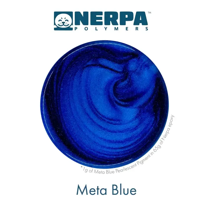 Nerpa Pearlescent Color Pigments Meta Blue 10g