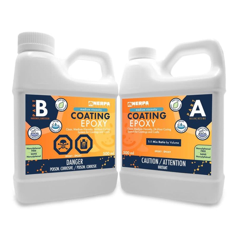 Nerpa Coating Epoxy Medium Viscosity 1L Nerpa Coating Epoxy Medium Viscosity 1L