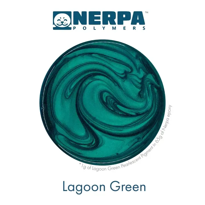 Nerpa Pearlescent Color Pigments Lagoon Green 10g Nerpa Pearlescent Color Pigments Lagoon Green 10g