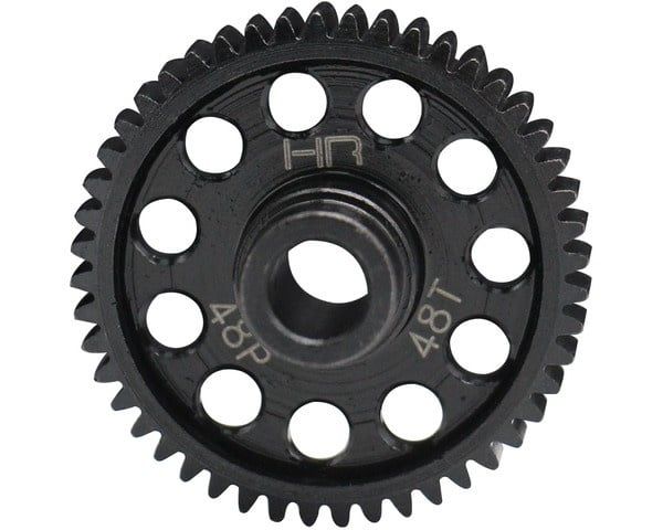 Hot-Racing Speed Run Steel Spur Gear, 48 Tooth/48 Pitch, for Traxxas 4 Tec 2