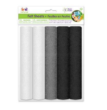 Krafty Kids 8"x8" Value Pack 5 Sheets Asst Classic Asst Krafty Kids 8"x8" Value Pack 5 Sheets Asst Classic Asst
