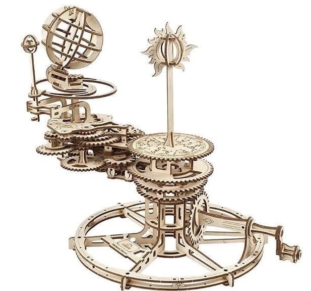 UGears 3D Wooden Puzzle Mechanical Tellurion 249 piece