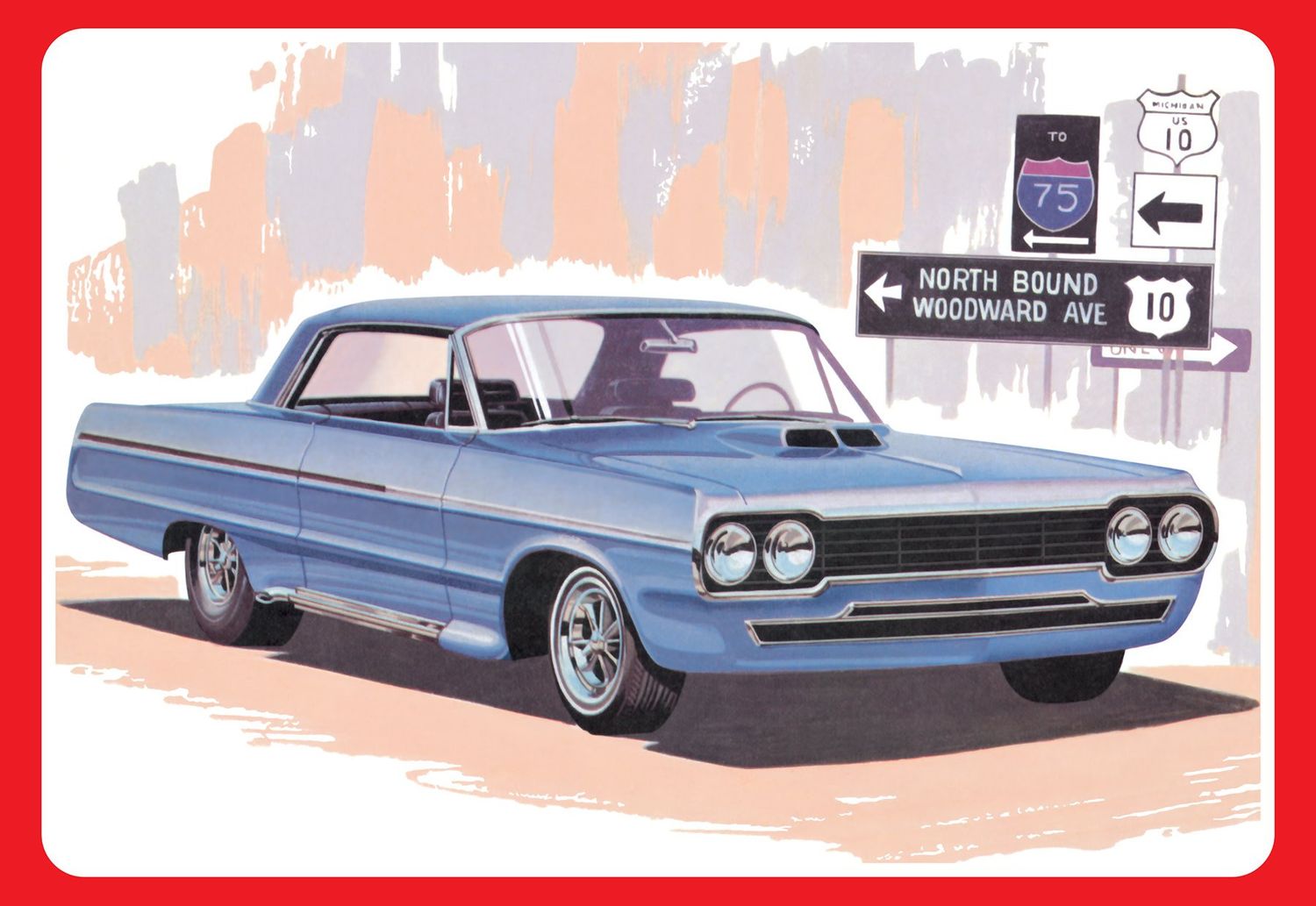 AMT\ERTL 1/25 1964 Impala Super Street Rod