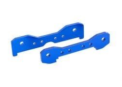 Traxxas Tie bars, rear, 6061-T6 aluminum (blue-anodized)