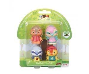 Fat Brain Toy  Timber Tots TwitWit Family Set of 4