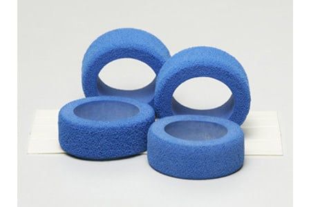 Tamiya JR Reston Sponge Tires (Blue)