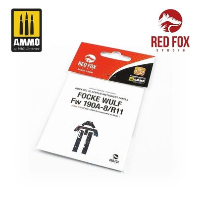 Red Fox Studio 1/32 Focke Wulf Fw190 A 8/R11 (for Revell kit)