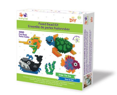 Krafty Kids DIY Scenery Iron on Fused Kit Under The Sea