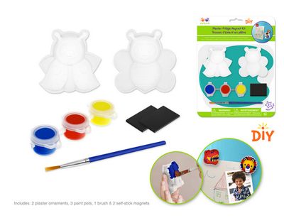 Krafty Kids Ornament Fridge Magnet Kit  Paint Flying Friends