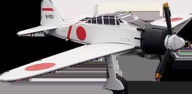 Osbourn Mitsubishi A6M Zero Wooden Kit Bag