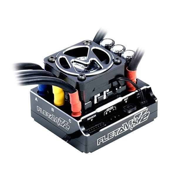 Muchmore Racing M8 V2 Competition 1/8th Scale Brushless ESC 180A Black