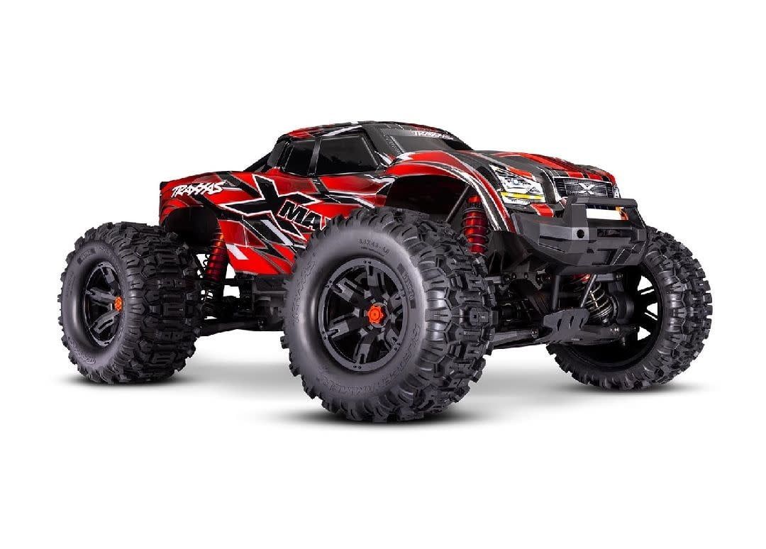 Traxxas X-Maxx: VXL-8s Brushless w/ Belted Tires, TQi - Red