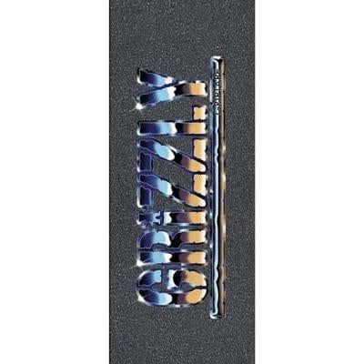 Grizzly Sittin On Chrome Griptape Sheet