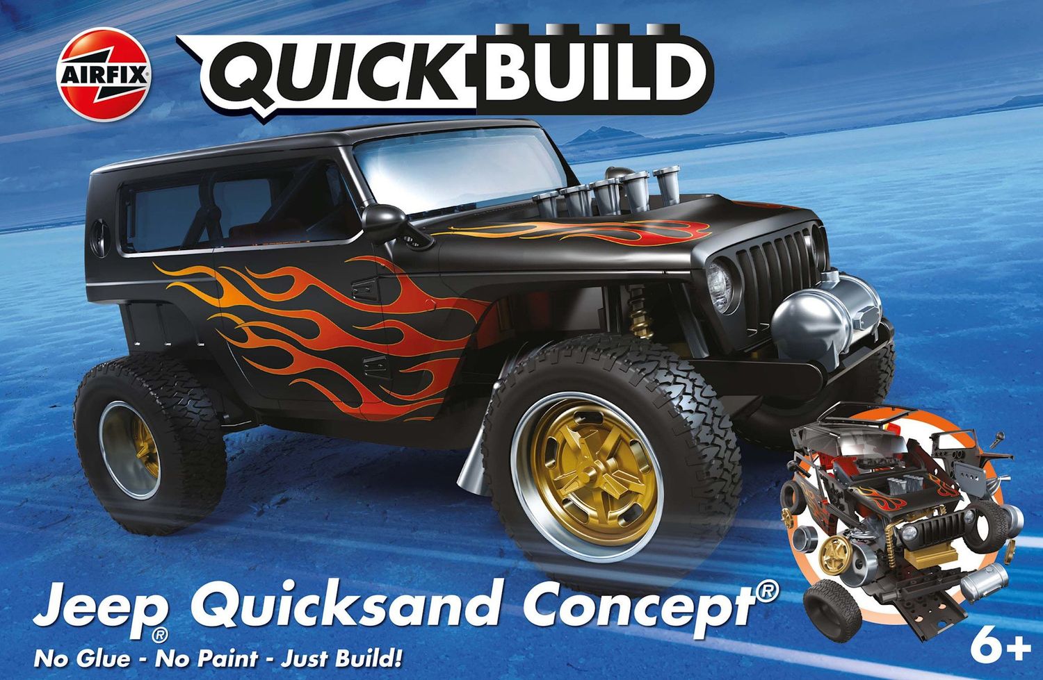 Airfix Quick Build Jeep Quicksand Concept N22