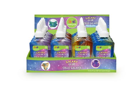 Krafty Kids  Washable Metallic Color Glue Galaxy