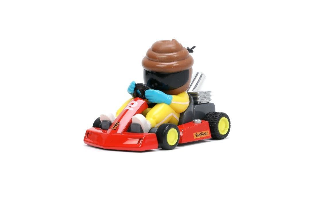 Jada Toys 3.5" Fart Karts With Pullback &amp; Sound - The S Kid