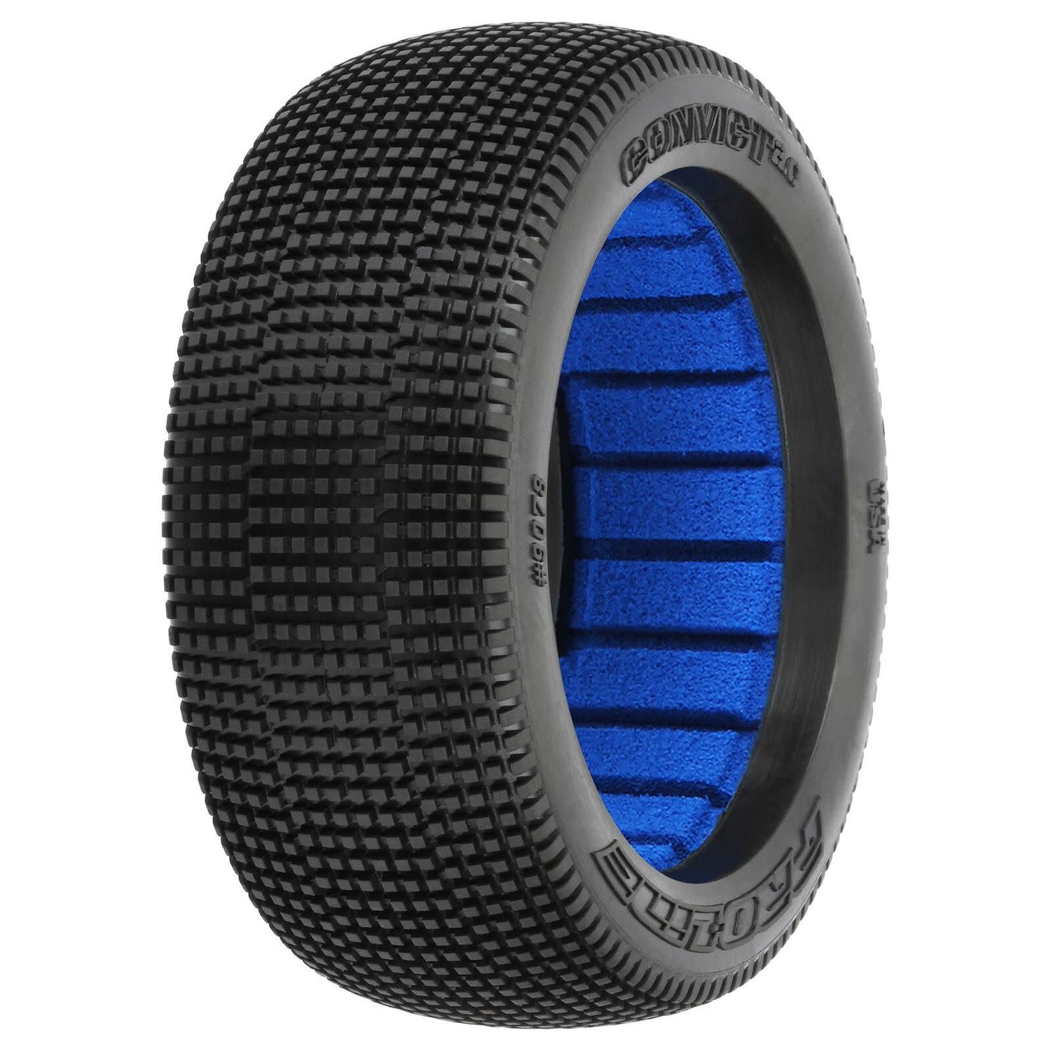 Pro Line 1/8 Convict 2.0 M4 Front/Rear Off-Road Buggy Tires (2)