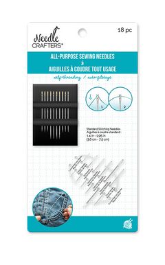 Needle Crafter Needlecrafters: All-Purpose Sewing Needles 18ct