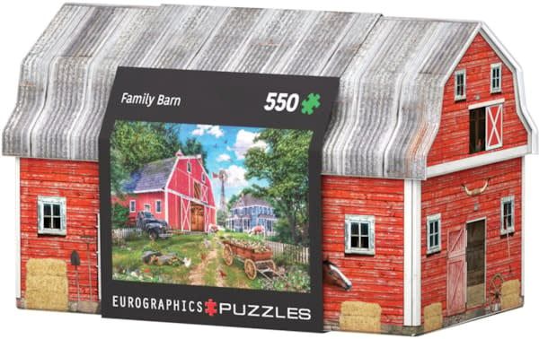 Eurographics Family Farm Tin 550 piece