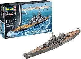Revell 1/1200 Battleship USS New Jersey