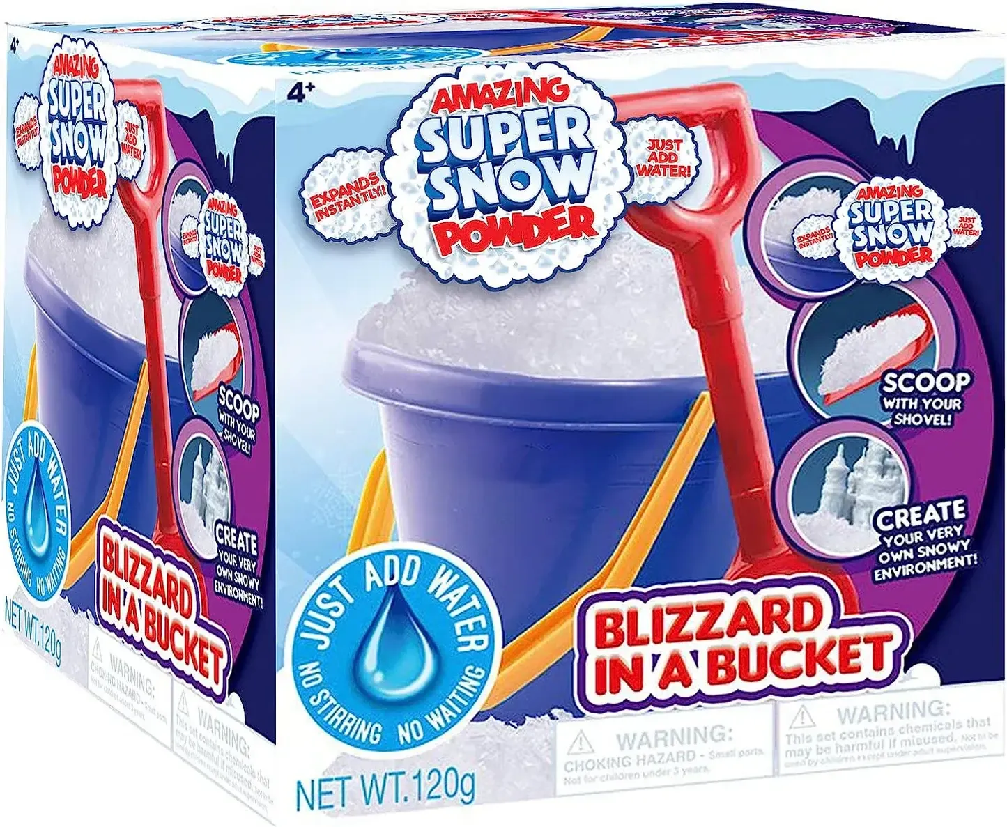 Be Amazing Toys Amazing Super Snow Blizzard in a Bucket