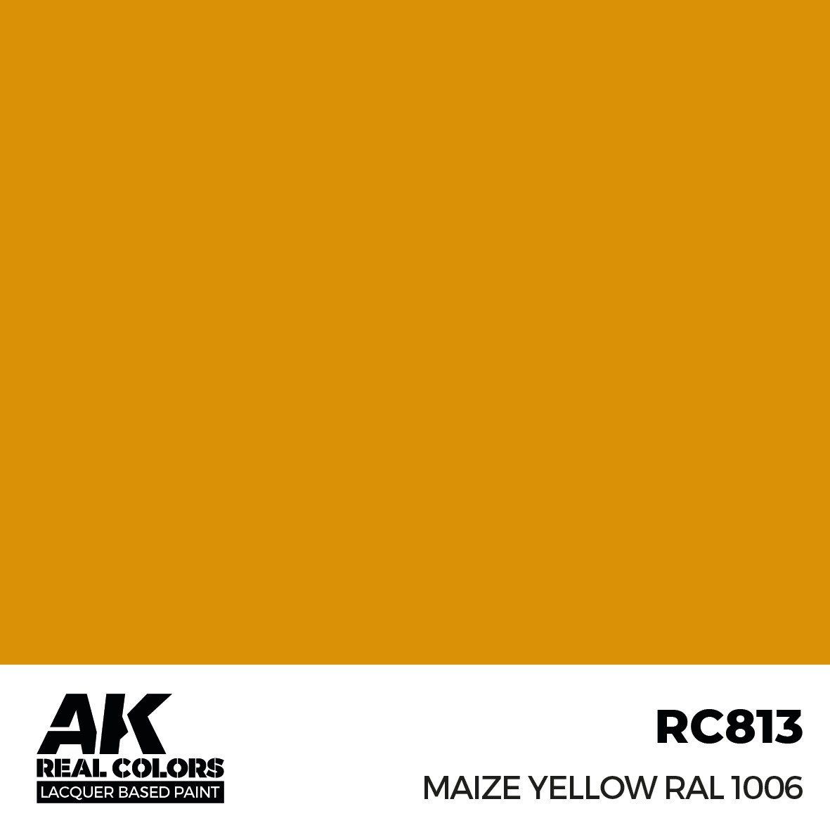 AK Interactive Real Colors Maize Yellow RAL 1006 17ml