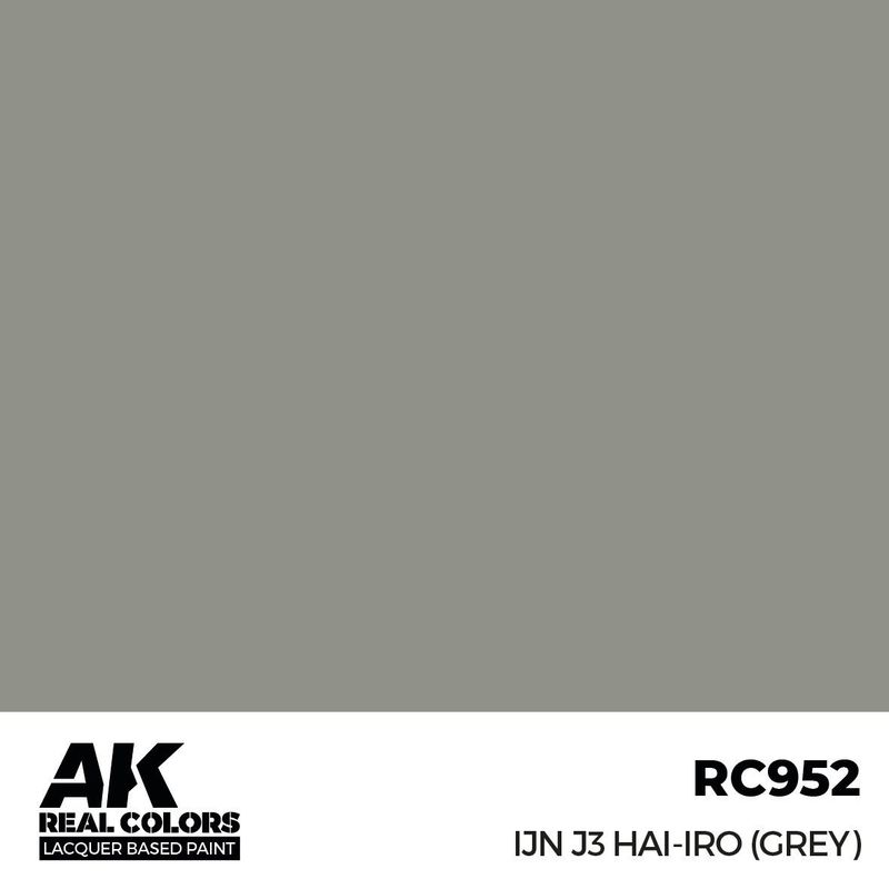 AK Interactive Real Colors IJN J3 Hai Iro Grey 17ml