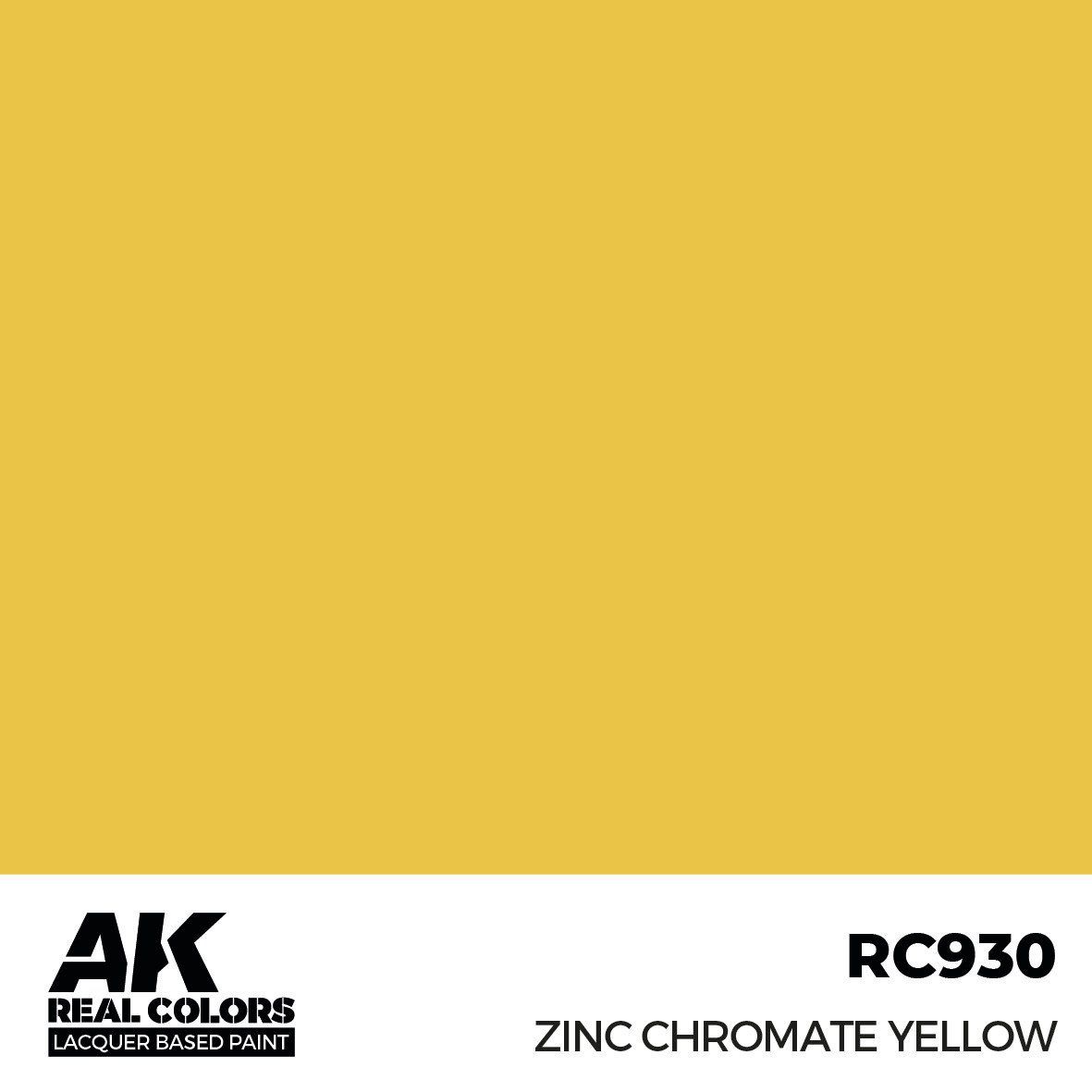 AK Interactive Real Colors Zinc Chromate Yellow 17ml