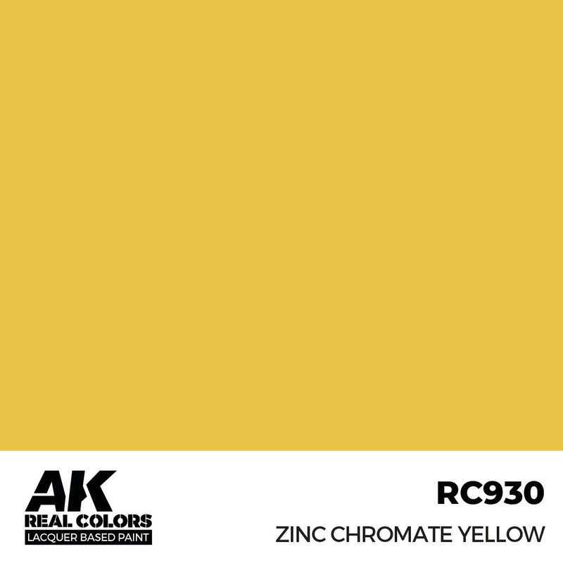 AK Interactive Real Colors Zinc Chromate Yellow 17ml