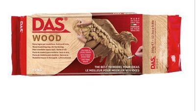 DAS Clay Wood Air Dry Clay 0.77lb