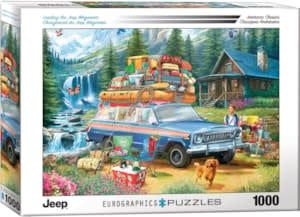 Eurographics Loading the Jeep Wagoneer 1000 piece
