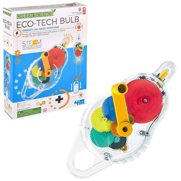 4M Eco Tech Bulb Gravity/Hand Powered Green Science Kit