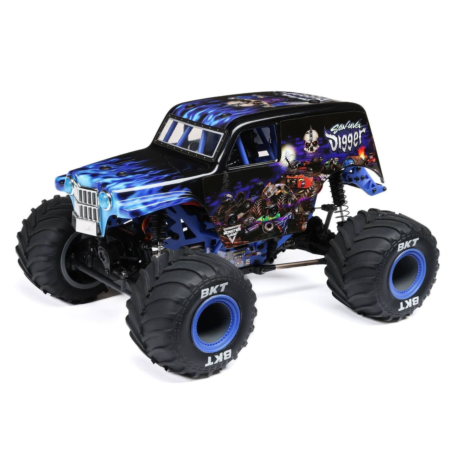 Team Losi 1/18 Mini LMT 4WD Son Uva Digger Monster Truck Brushed RTR