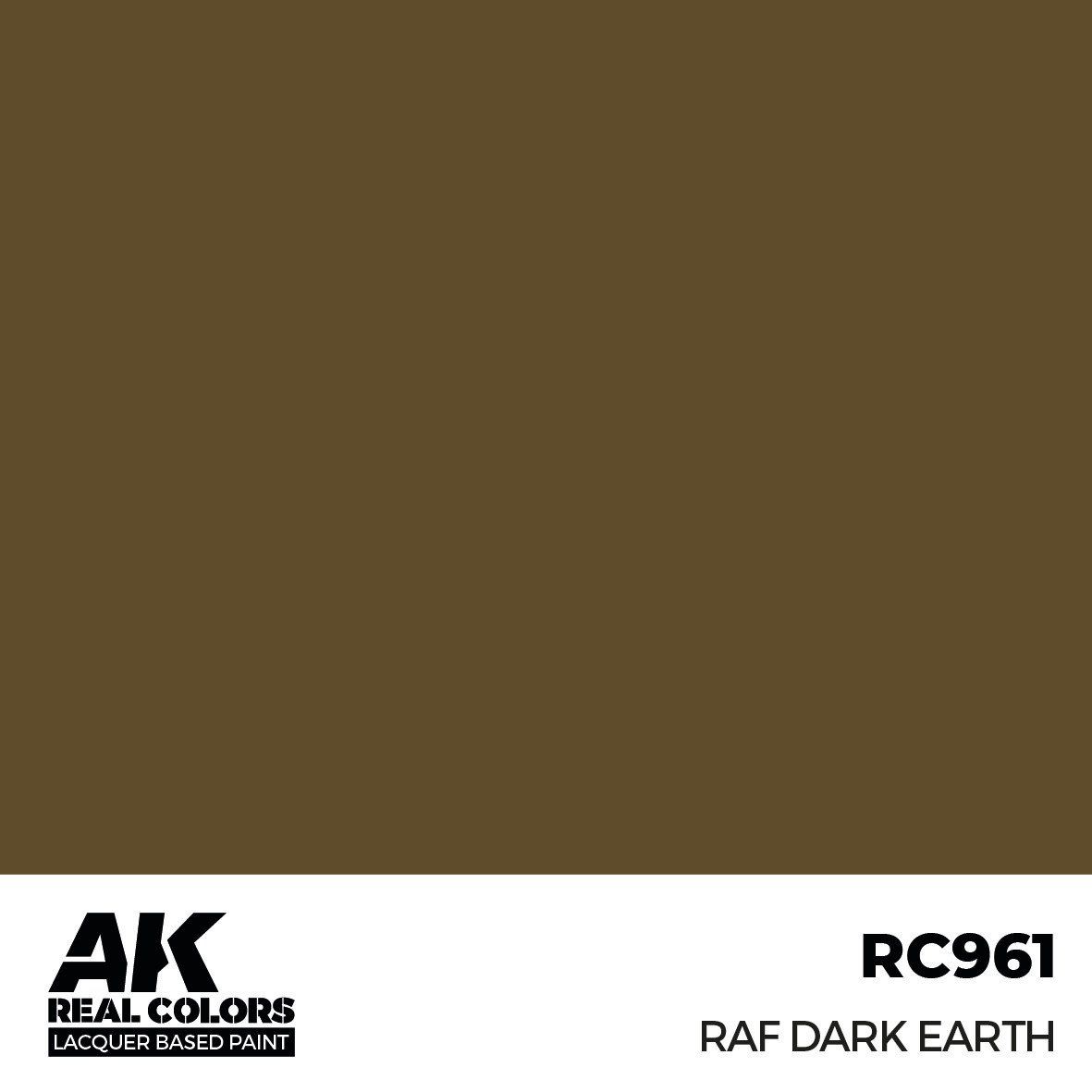 AK Interactive Real Colors RAF Dark Earth 17ml