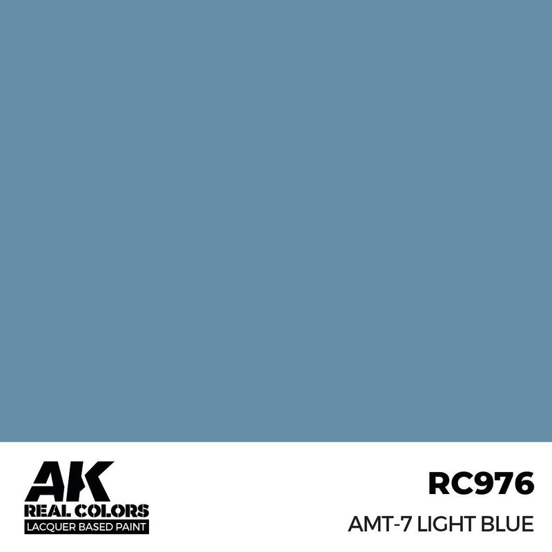 AK Interactive Real Colors AMT-7 Light Blue 17ml