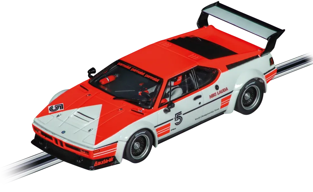 Carrera  1/24 BMW M1 Procar Niki Lauda No 5 Hockenheim 1979 Slot Car