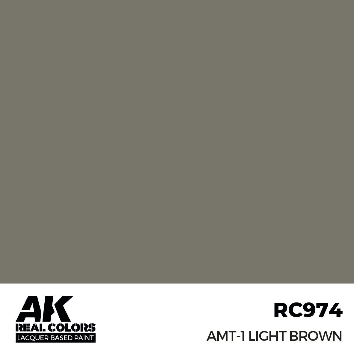 AK Interactive Real Colors AMT-1 Light Brown 17ml