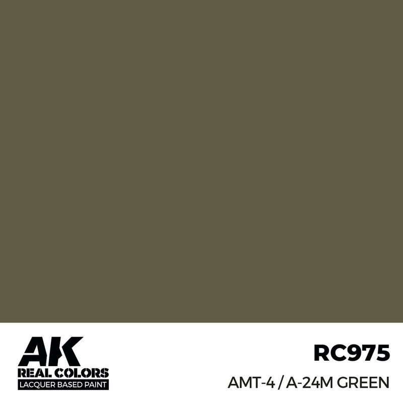 AK Interactive Real Colors AMT-4 / A-24M Green 17ml
