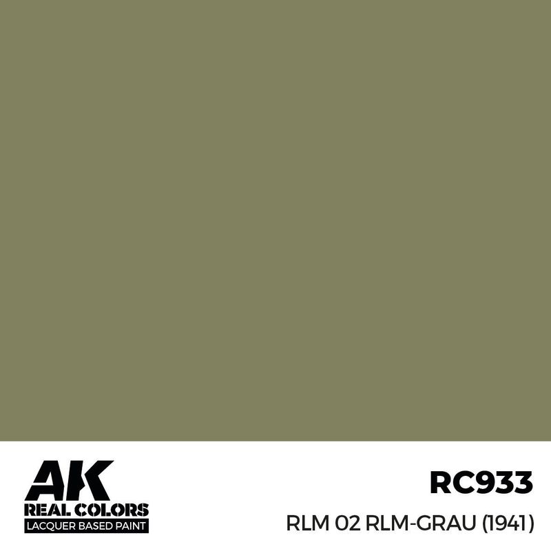 AK Interactive Real Colors RLM 02 Gray (1941) 17ml