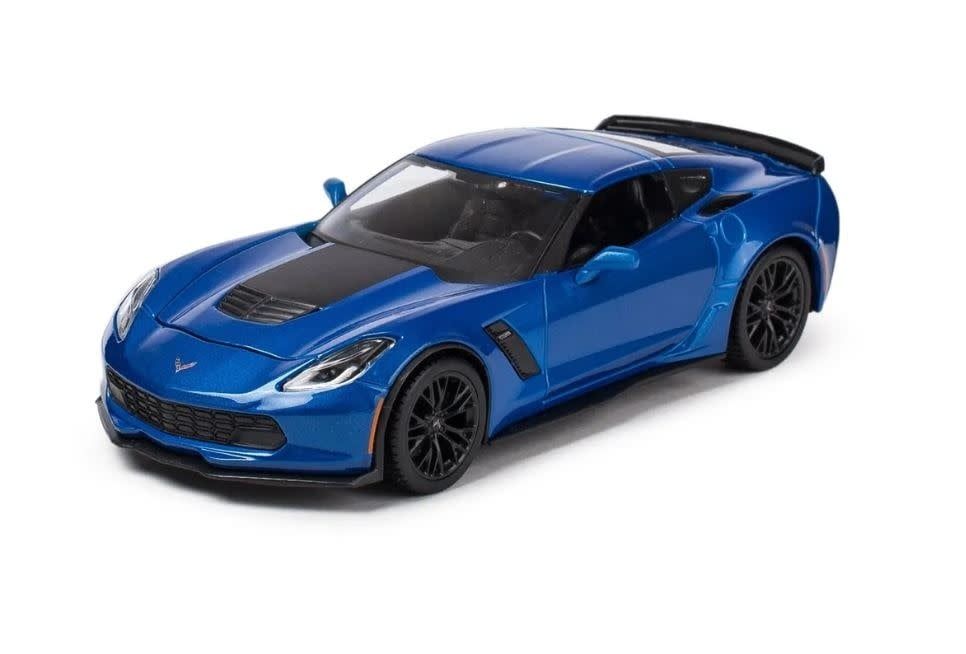 Maisto 1/24 2015 Chevrolet Corvette Z06 (Metallic Blue)