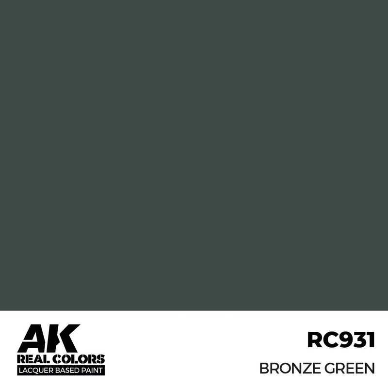AK Interactive Real Colors Bronze Green 17ml