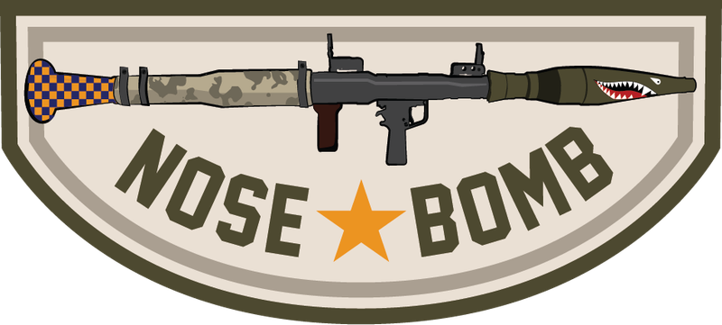 Goat Guns Nose Bomb Patch