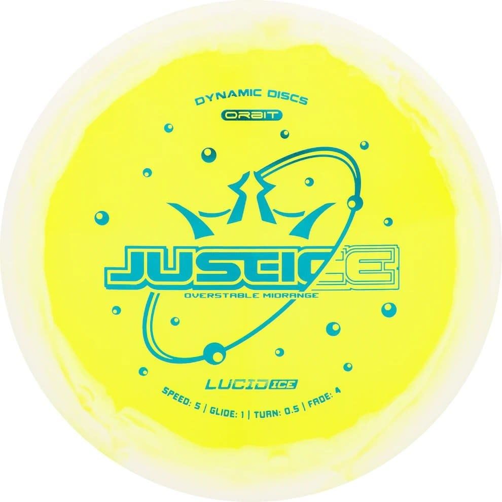 Dynamic Discs Lucid Ice Orbit Justice Mid Range