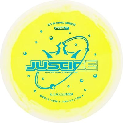Dynamic Discs Lucid Ice Orbit Justice Mid Range